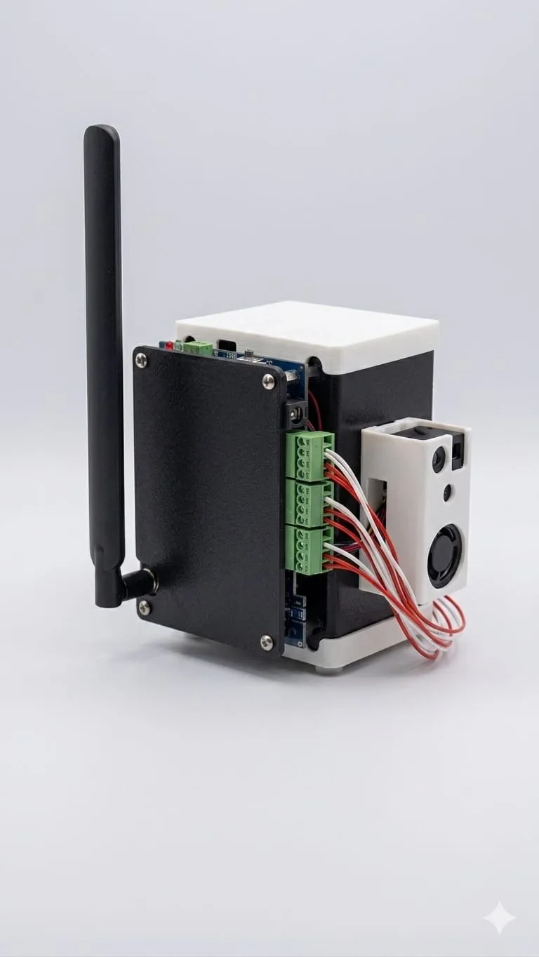CreeperXSense IoT Hub — Multi-parameter air quality and environmental IoT sensing platform.